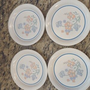 Set of 4 Princess Salad Plates by International